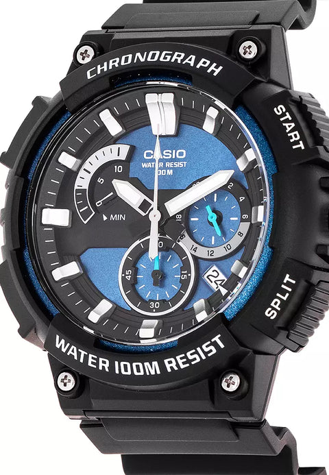 Casio Men's Black Retrograde Water & Impact Resistant Sport Watch | Casio In Lebanon