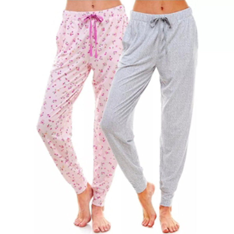 Roudelain Women's Multicolor 2-Pk. Jogger Pajama Bottom