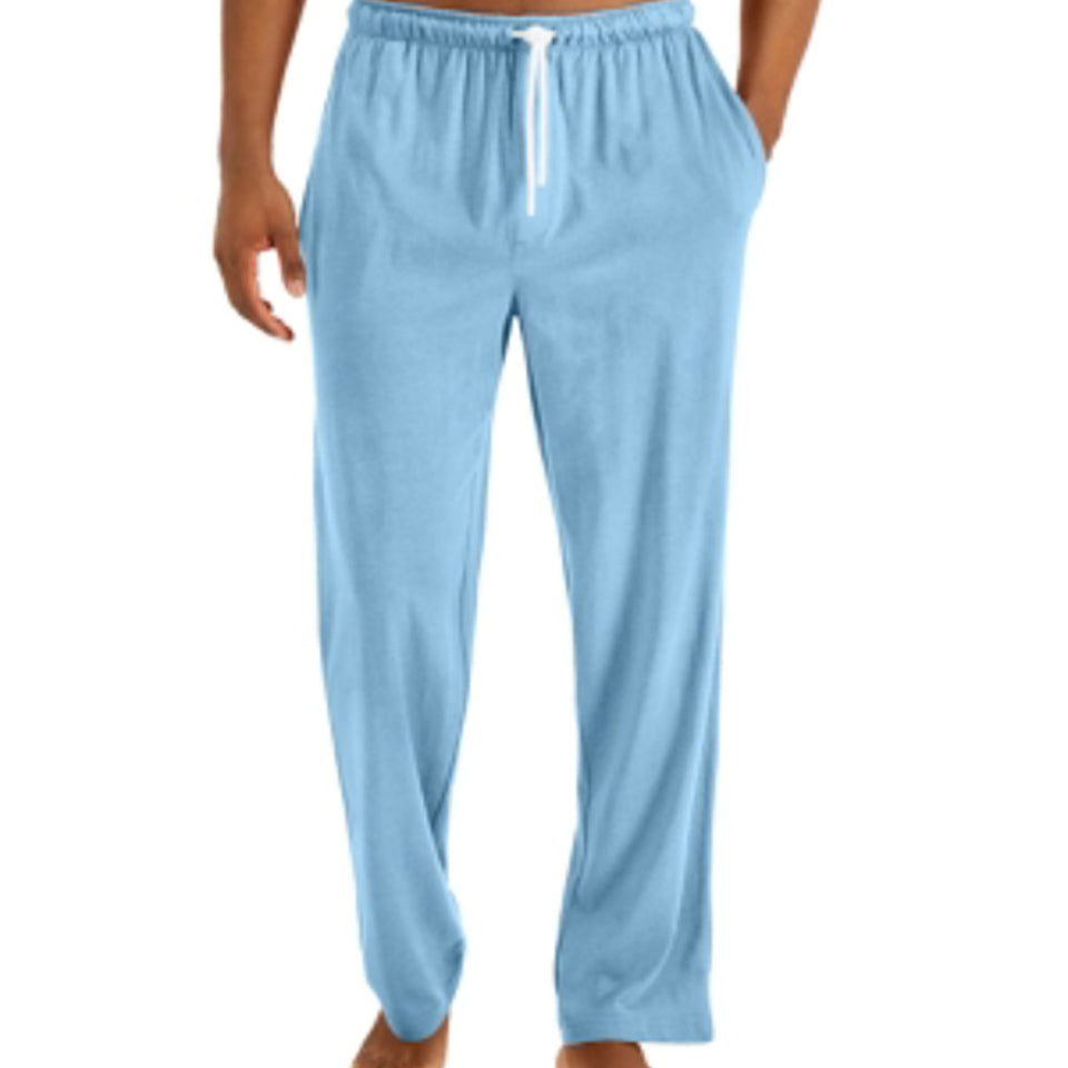 Club Room Men's Light Blue Pajama Bottom