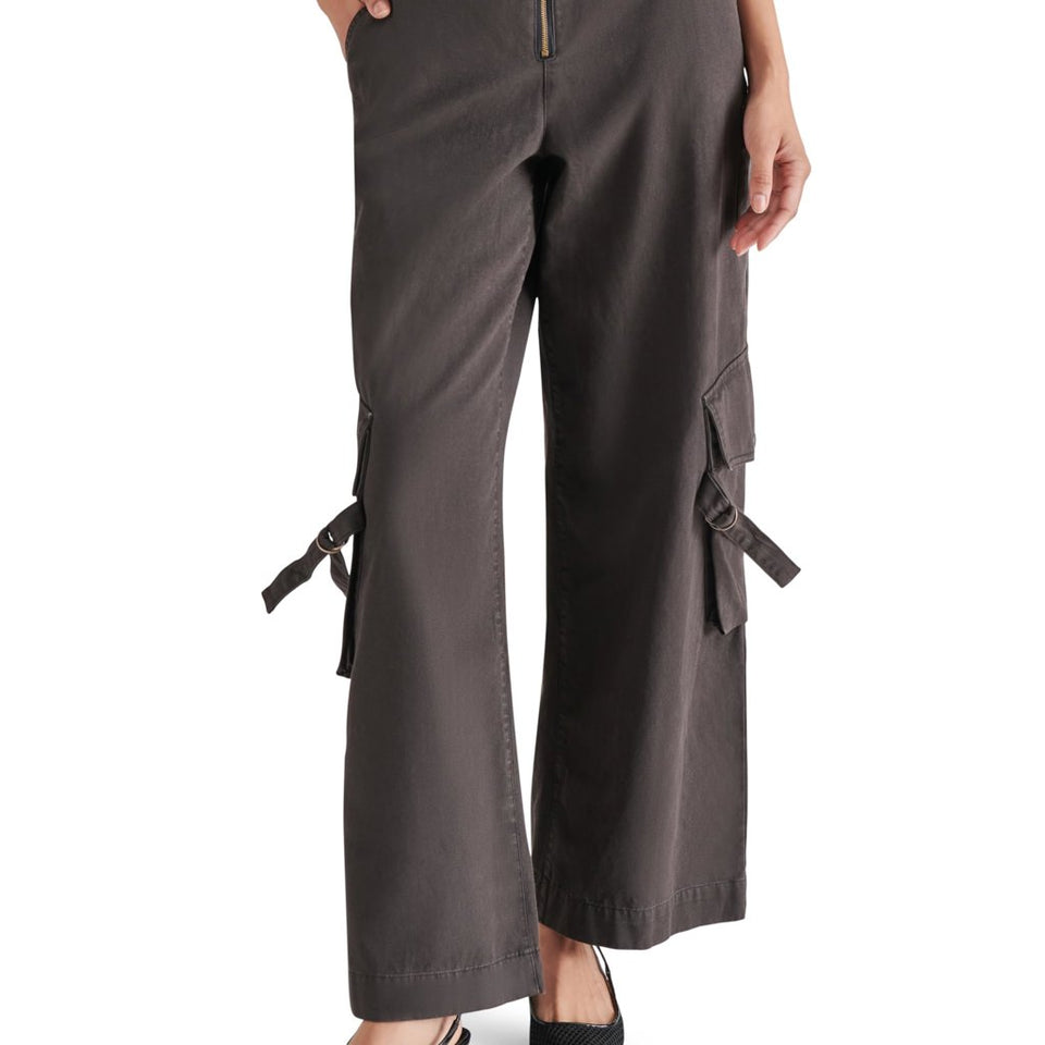 Steve Madden Women's Black EOS Garment Dyed Jeans