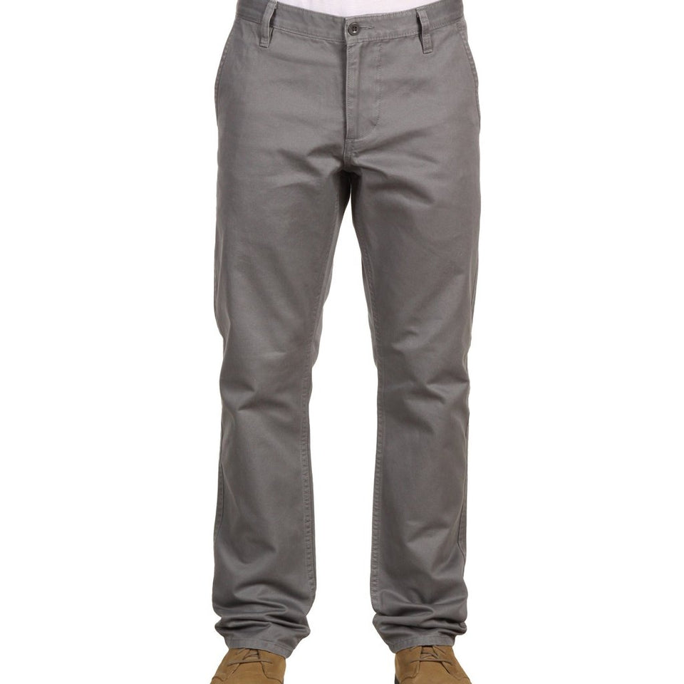 Dockers Men's Herringbone Eclipse Alpha Khaki Flat-Front Pants