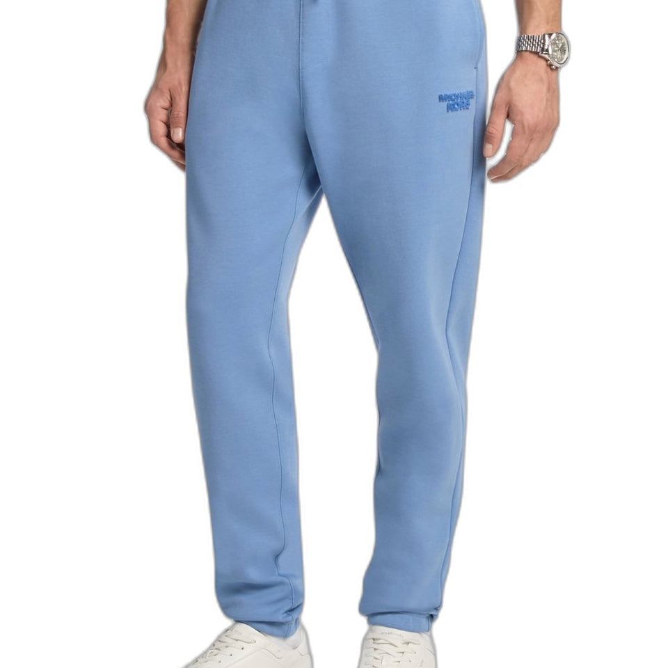 Michael Kors Men's French Blue Tufted Logo Sweatpants