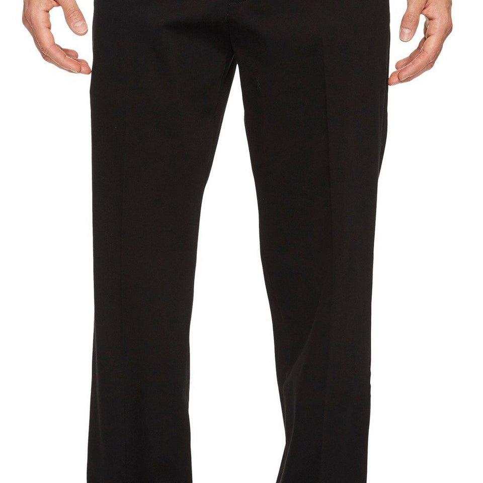 Dockers Mens Black Classic Fit Easy Khaki Pants