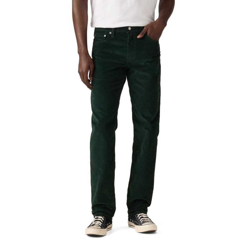 Levis Men's Dark Olive Green 511 Slim Fit Pants