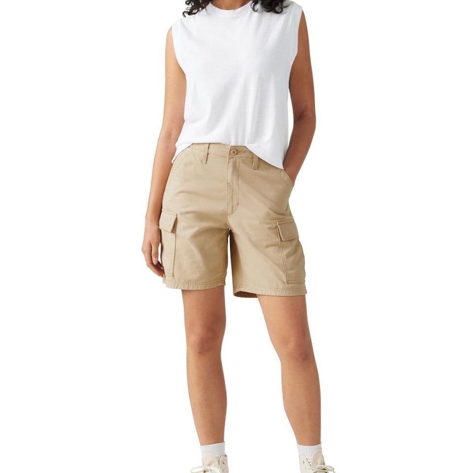 Levis Women's Safari Baggy Cargo Shorts