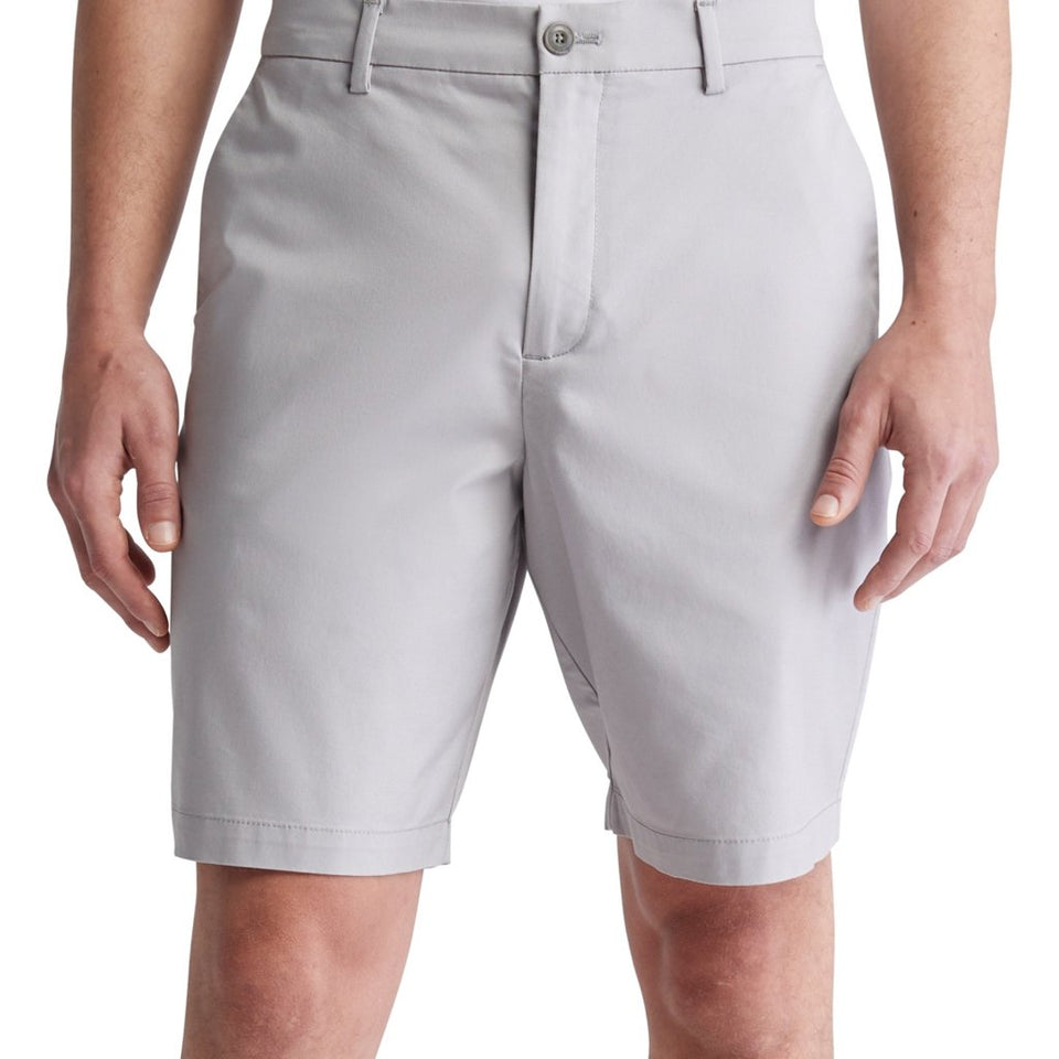 Calvin Klein Men's Alloy Refined Slim Fit Shorts