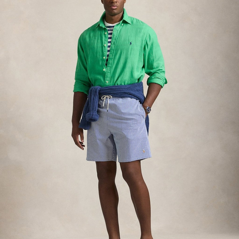 Polo Ralph Lauren Men's Bengal Stripe Quick-Dry Swim Trunks