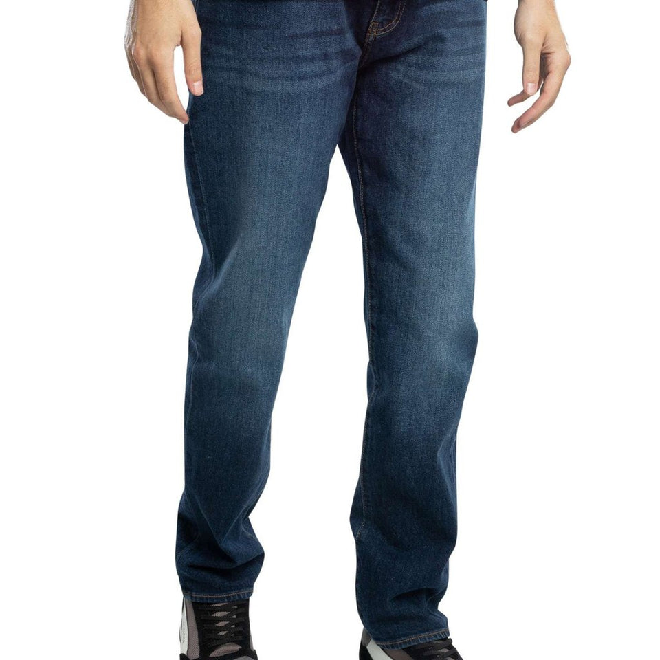 Armani Exchange Men's Blue Slim Fit Jeans