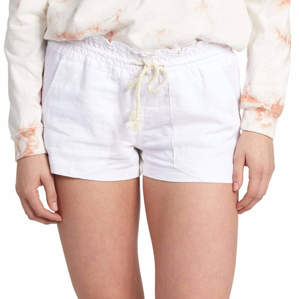 Roxy Women'sWhite Oceanside Shorts