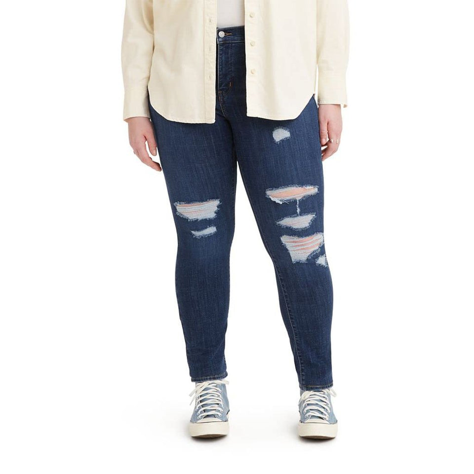 Levis Women's Navy 311 Shaping Skinny Jeans