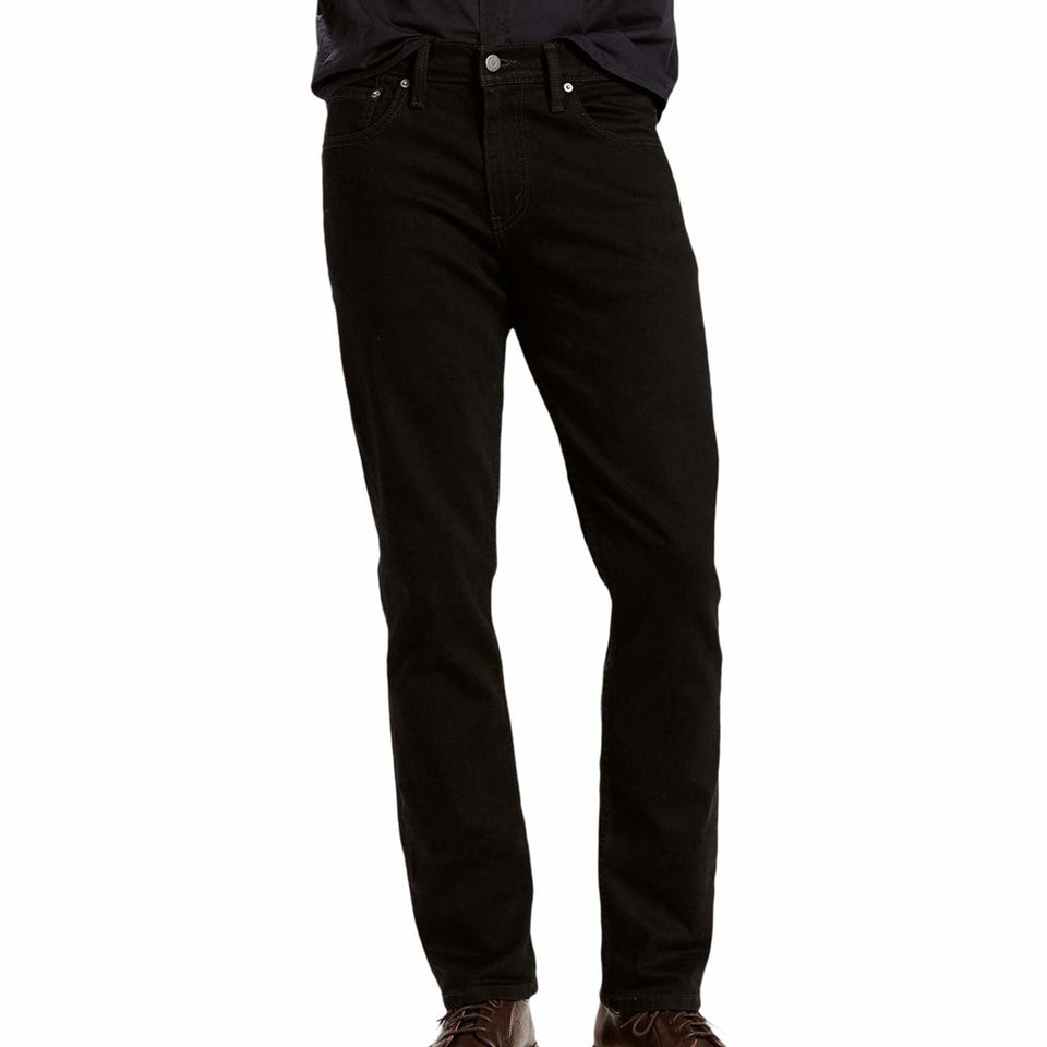 Levis Men's Black Native Cali-Stretch 511 Slim Fit Jeans