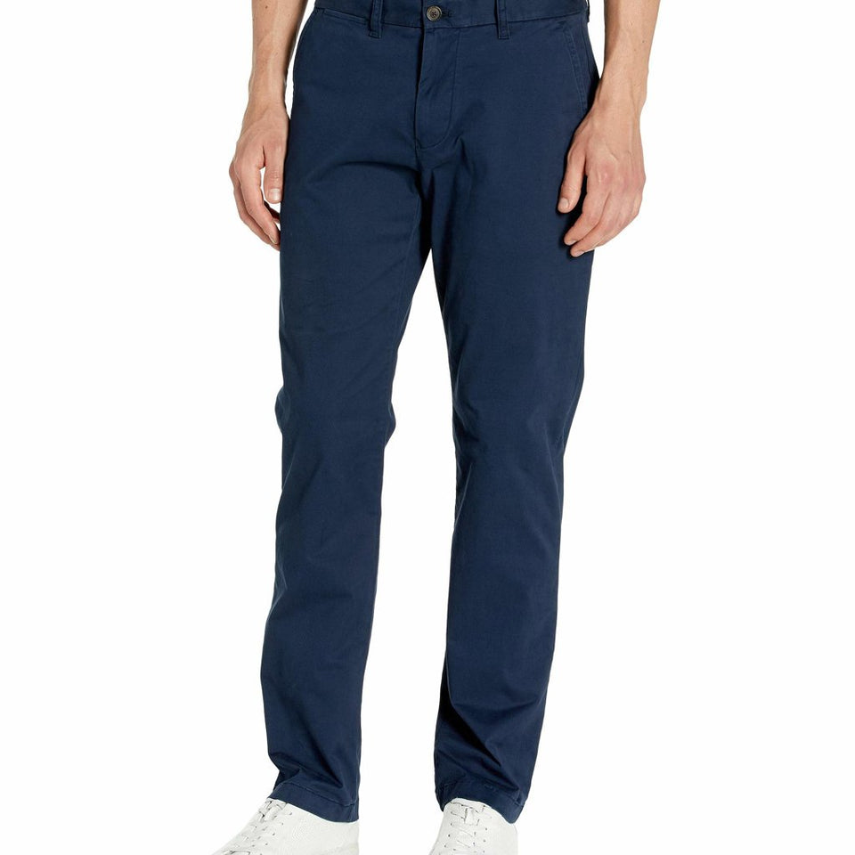 Tommy Hilfiger Men's Navy Blazer Custom Fit Chino Pants