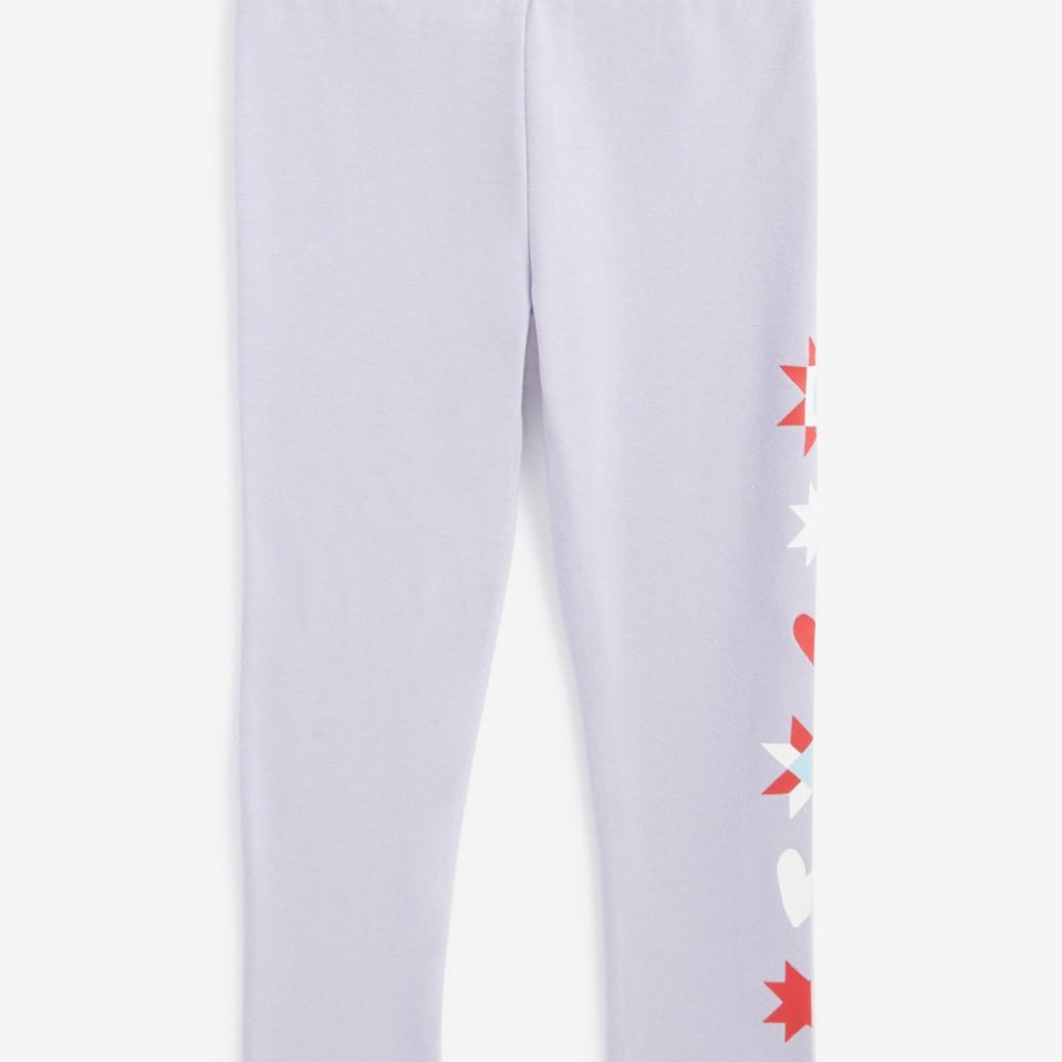Epic Threads Girl's Dusty Purple Nordic Geo-Print Leggings