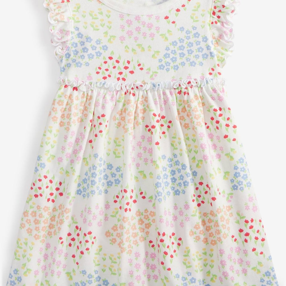 First Impressions Baby Girl'sMulticolor Flower Garden Printed Dress