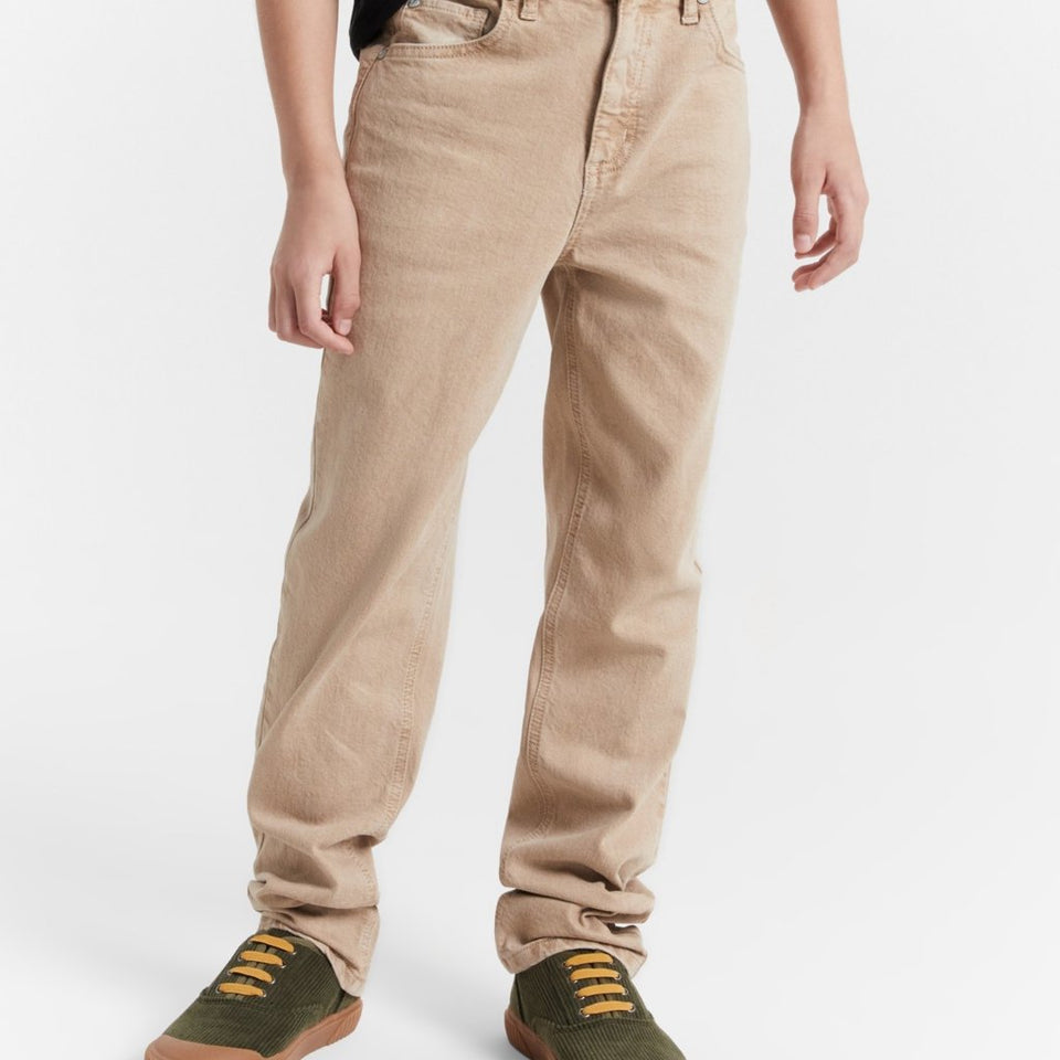 Epic Threads Boy's Beige Slim-Fit Jeans