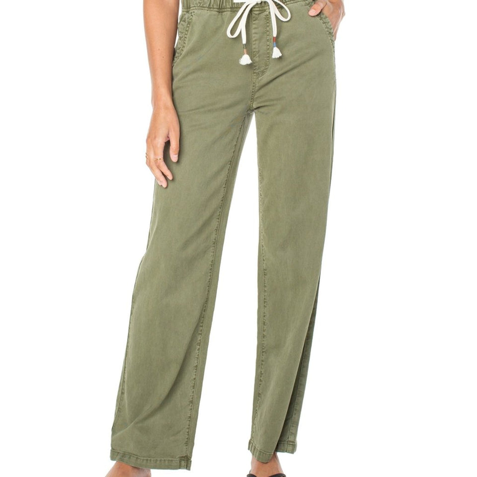 Roxy Women's Washed Olive GreenSunset Dream Pull-on Pants
