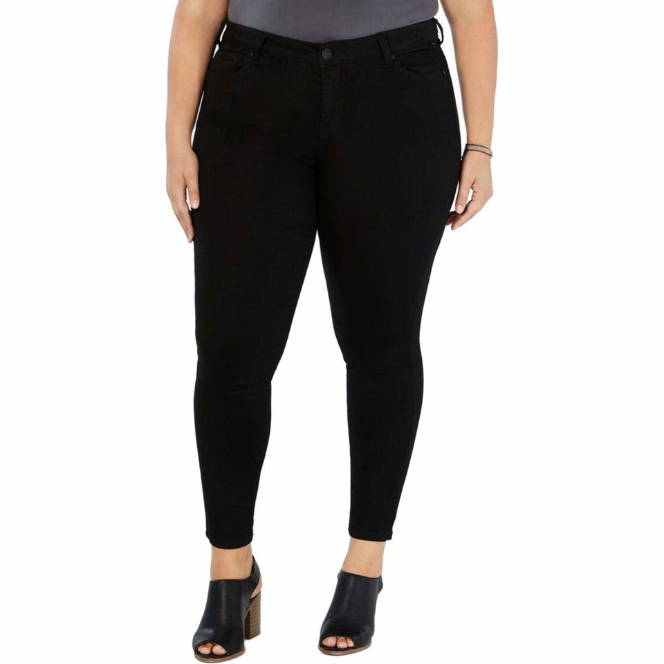 Celebrity Pink Women's Black Denim Casual Skinny Jeans