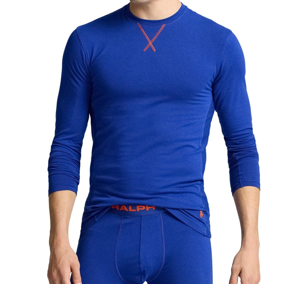 Polo Ralph Lauren Men's Royal Blue Perfect Base Layer Crewneck T-Shirt