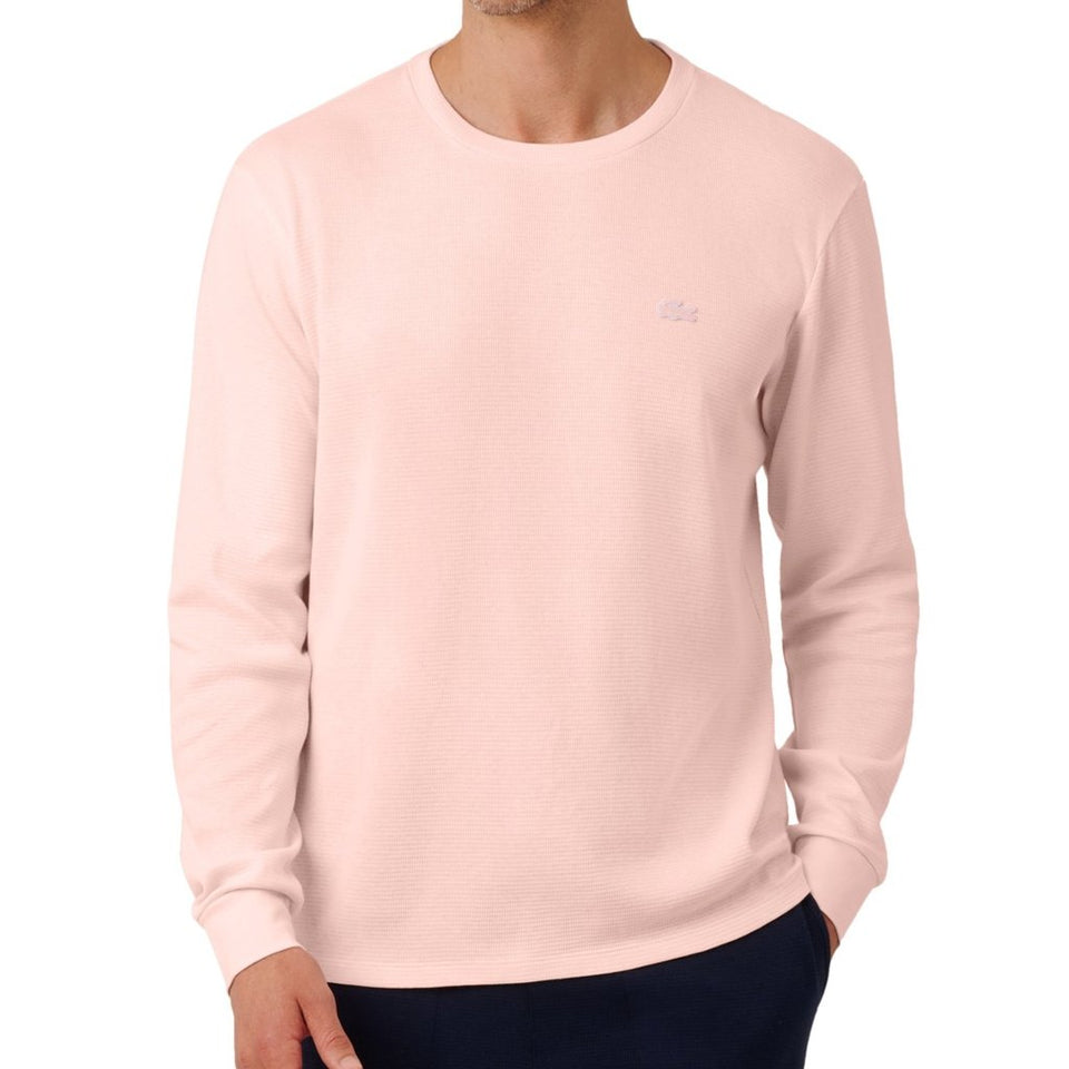 Lacoste Men's Flamingo Waffle-Knit Thermal Blouse