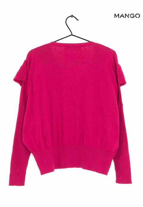 Mango Women's Fuchsia Blouse  | Mango in Lebanon