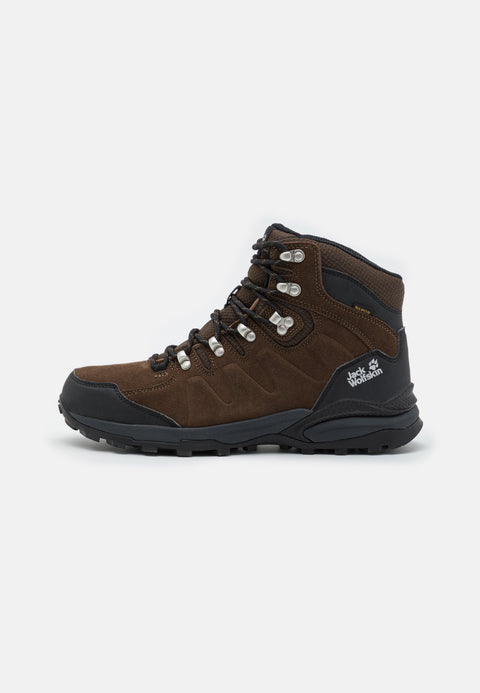 Jack Wolfskin Men's Brown Refugio Texapore Mid M Boots |Jack Wolfskin in Lebanon