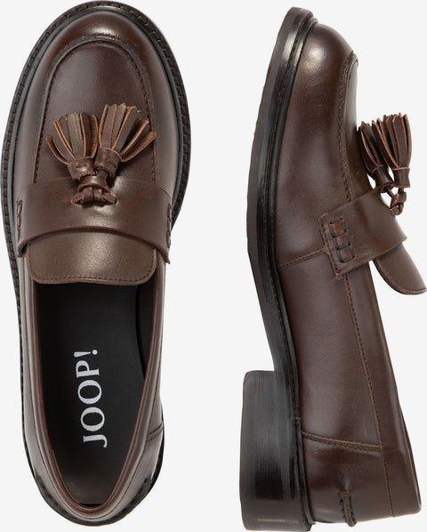 Joop Women's Dark Brown Slip On Flat Shoes | Joop In Lebanon