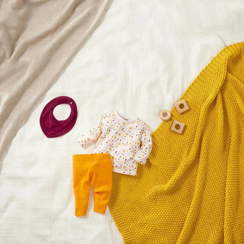 Lupilu Baby Girl  Multicolor Long Sleeve Pajamas Set Of 3 Piece IAN357631 WSD34(fl236)
