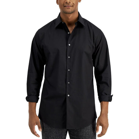 Alfani Men's Black Shirt ABF4300