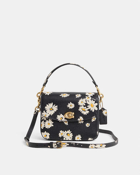 Coach Women's Black & White Floral Crossbody Bag | Coach In Lebanon