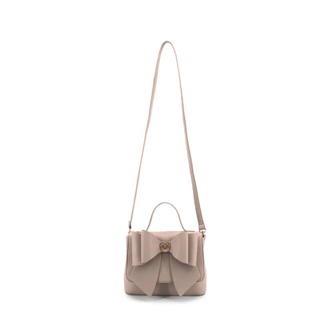 Grossi Women's Beige Vegan Leather Handbag | Grossi In Lebanon