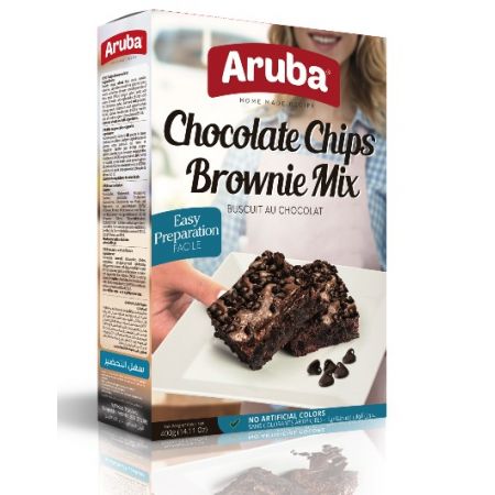 Aruba Chocolate Chip Brownie Mix 500g