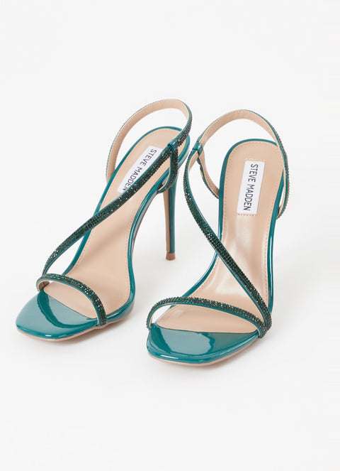 Steve Madden Women's Emerald Novelize-R Heeled Sandals with rhinestones | Steve Madden in Lebano