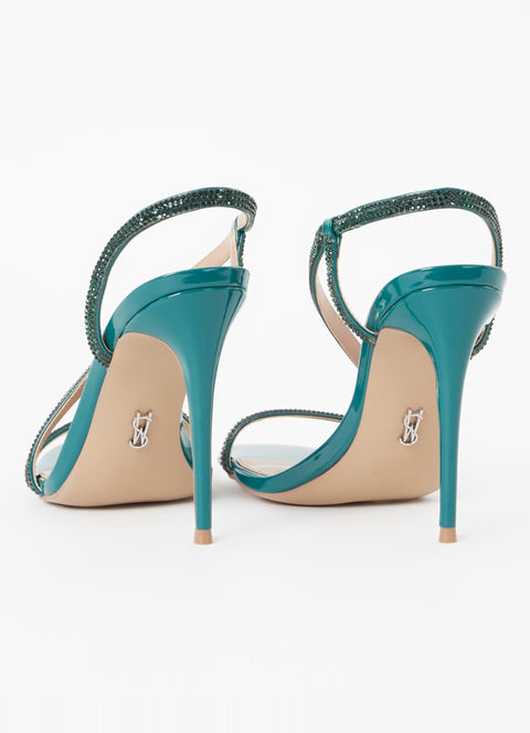 Steve Madden Women's Emerald Novelize-R Heeled Sandals with rhinestones | Steve Madden in Lebano