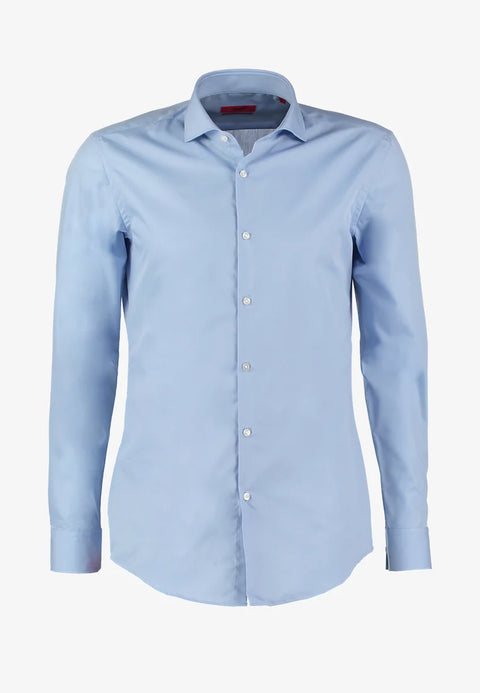 Hugo Men's Blue Jason Slim Fit Formal shirt | Hugo In Lebanon