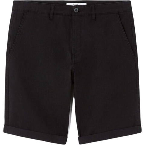 Celio Men's Black Bochinobm Canvas Shorts | Celio In Lebanon