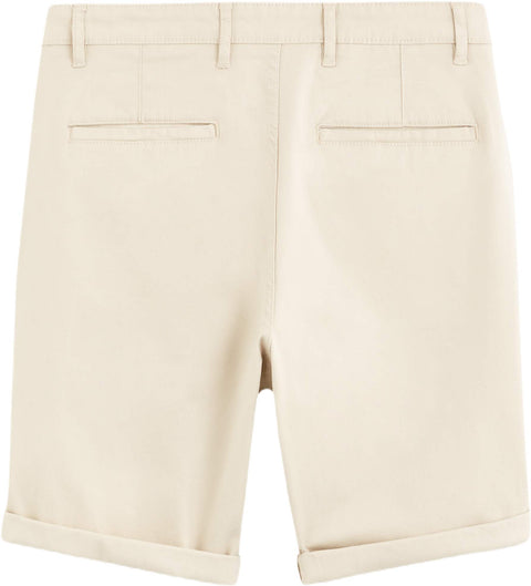 Celio Men's Beige Bochinobm Canvas Shorts | Celio In Lebanon