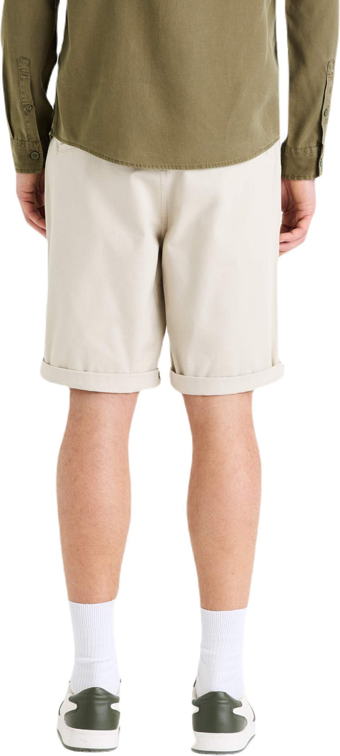 Celio Men's Beige Bochinobm Canvas Shorts | Celio In Lebanon