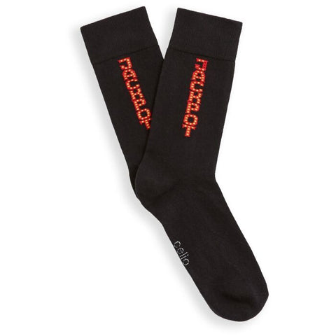 Celio Men's Black Long Gisojack Socks | Celio In Lebanon