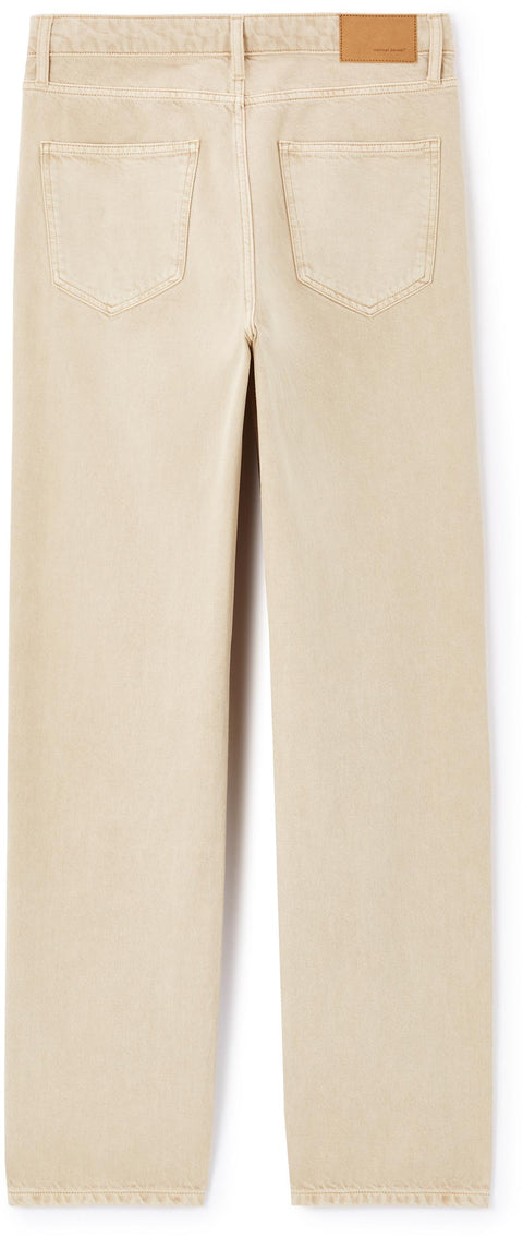 Celio Men’s Beige Loose-Fit Sand Denim Jeans | Celio in Lebanon
