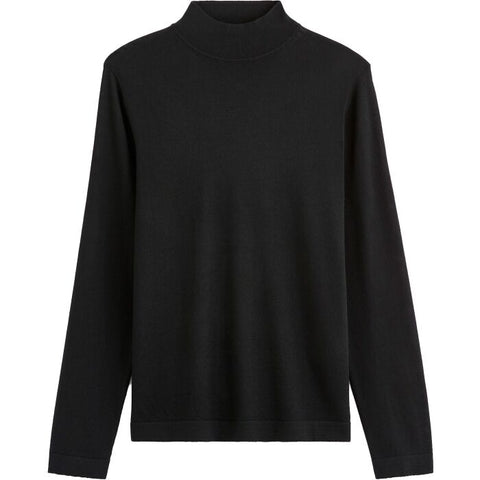 Celio Men's Black High Neck Sweater | Celio In Lebanon
