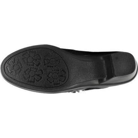 Easy Street Women's Black Leather Darcy Casual Shoes | Easy Street In Lebanon