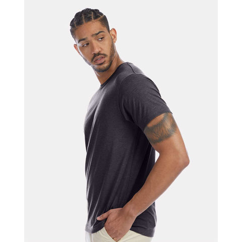 Alternative Men's Washed Black Eco Crew Neck T-Shirt |Alternative In Lebanon