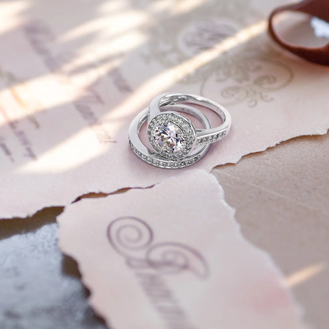 Bling Jewelry Women's Silver Circlet Art Deco Style Cocktail Statement Ring | Bling In Lebanon