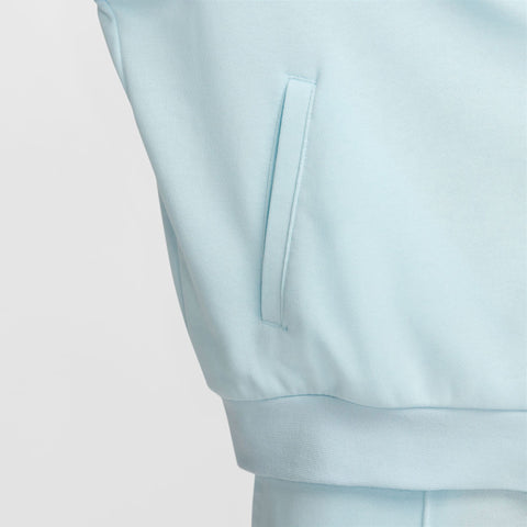 Nike Women's Baby Blue Sportswear Chill Terry Loose Full-Zip French Terry Jacket | Nike In Lebanon