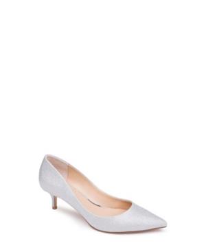 Jewel Badgley Mischka Royalty Women's Shoes Silver : 8.5 M, Manmade