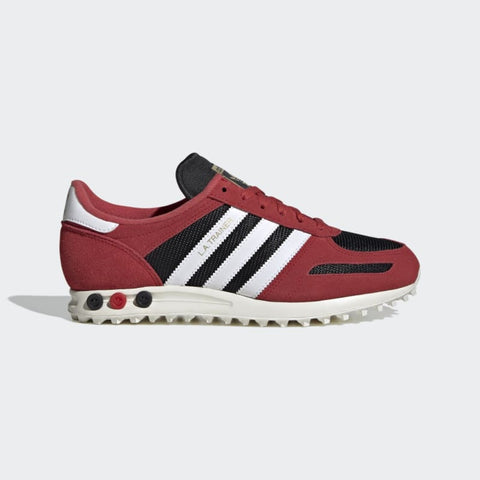 Adidas Men's Red & Black La Trainer Sneakers | Adidas In Lebanon