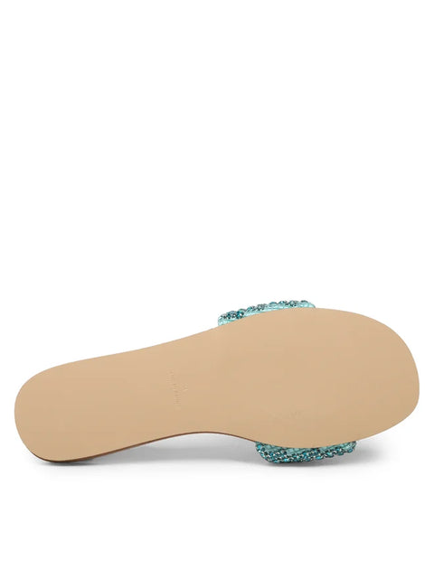 Steve Madden Women's Aruba Blue Heather Sandals | Steve Madden in Lebanon