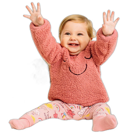 Charanga Baby Girl's Rose Sweatshirt 77534