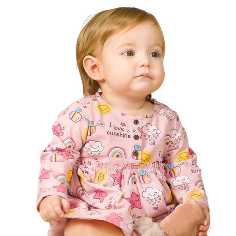 Charanga Baby Girl's Rose Dress 77555 CR39 shr