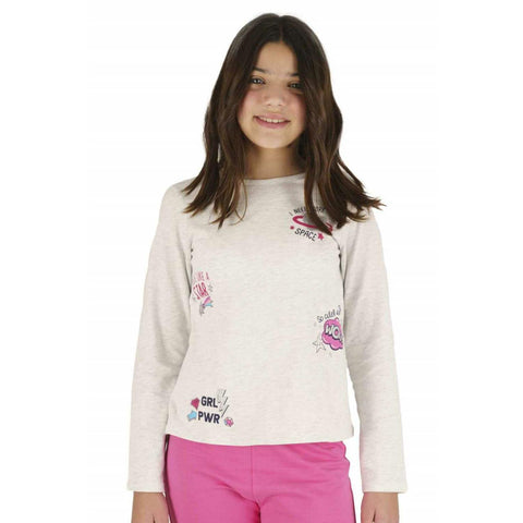Charanga Girl's Grey Sweatshirt  77686 CR22 shr